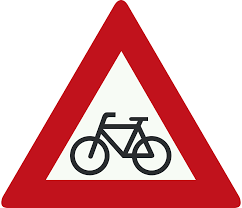 gevaren fietsbord 