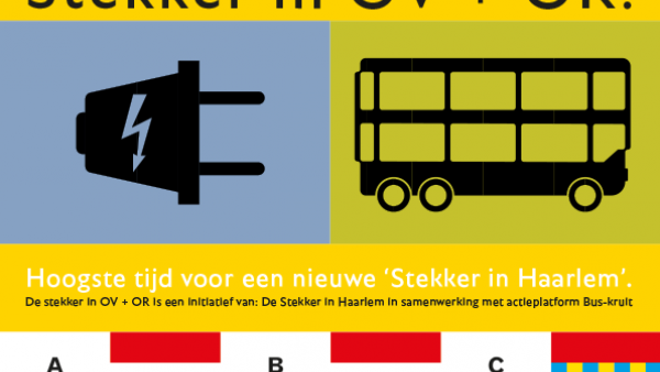 De stekker over OV + OR